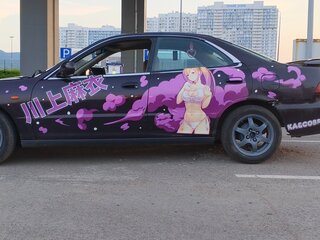 1996 Honda Integra III Рестайлинг, фиолетовый, 220000 рублей, вид 4