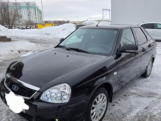 2011 Lada (ВАЗ) Priora I, чёрный, 345000 рублей, вид 2