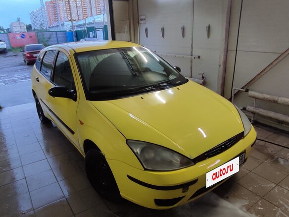 2003 Ford Focus I Рестайлинг, жёлтый, 135000 рублей
