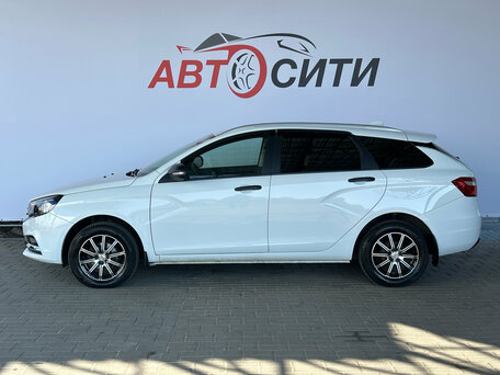 2020 Lada (ВАЗ) Vesta SW I, белый, 1250000 рублей, вид 5