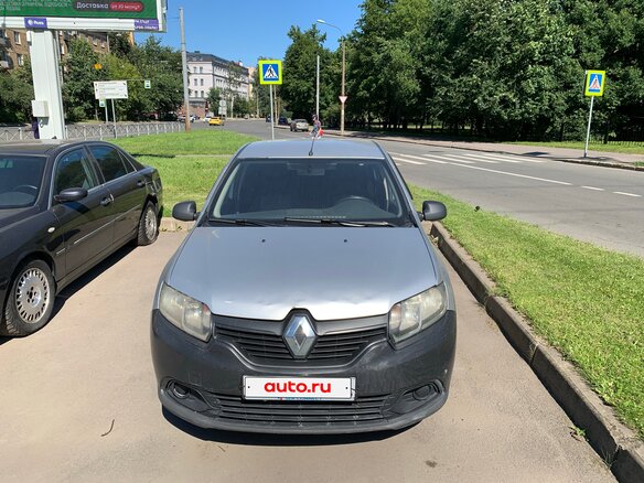2015 Renault Logan II, серый, 300000 рублей - вид 2