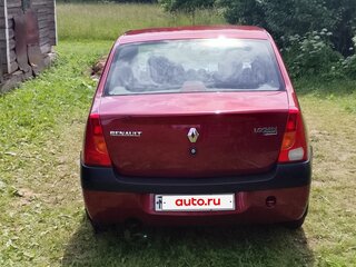 2009 Renault Logan I, красный, 390000 рублей, вид 2