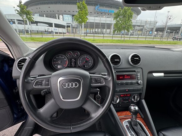 2012 Audi A3 II (8P) Рестайлинг 2, синий, 980000 рублей - вид 14