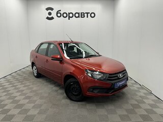 2022 Lada (ВАЗ) Granta I Рестайлинг, красный, 675000 рублей, вид 2