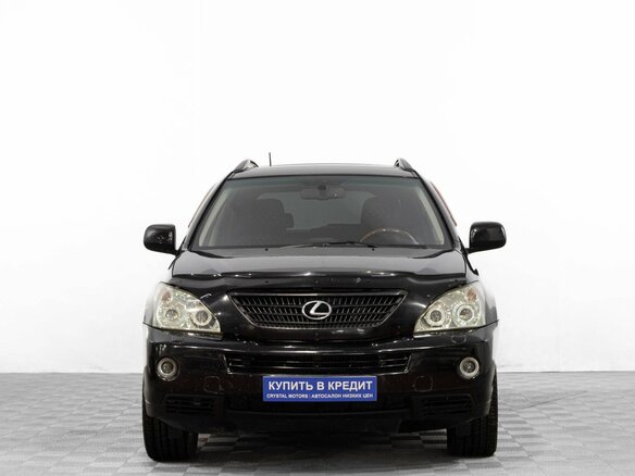 2007 Lexus RX 400h II Рестайлинг, чёрный, 1519000 рублей - вид 1