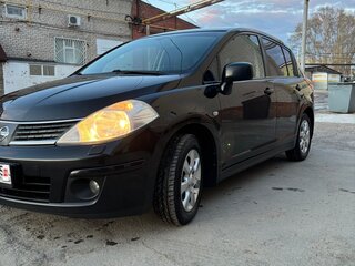 2007 Nissan Tiida I, чёрный, 549000 рублей, вид 1