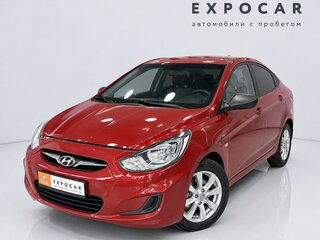 2014 Hyundai Solaris I, красный, 590000 рублей, вид 1