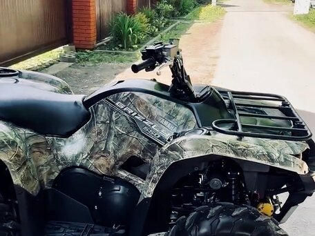 2014 Yamaha Grizzly 550, серый, 530000 рублей, вид 5