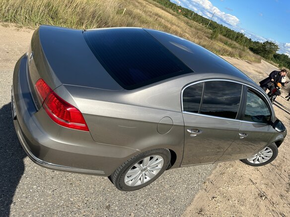 2013 Volkswagen Passat B7, бежевый, 915000 рублей - вид 15