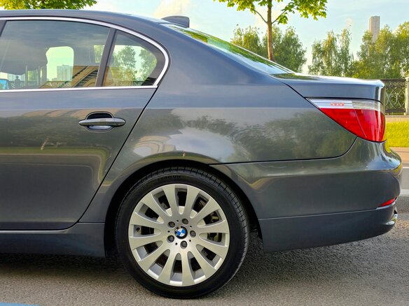 2008 BMW 5 серии 525i V (E60/E61) Рестайлинг, серый - вид 29