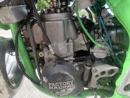 2004 Kawasaki KX 250, зелёный, 297000 рублей, вид 5