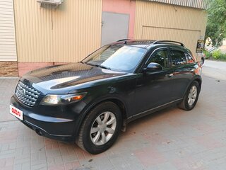 2003 Infiniti FX35 I (S50), чёрный, 660000 рублей, вид 1