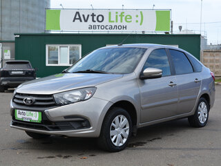 2019 Lada (ВАЗ) Granta I Рестайлинг, серебристый, 679000 рублей, вид 1