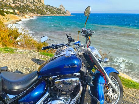 2004 Suzuki Intruder 800, синий, 459000 рублей, вид 2