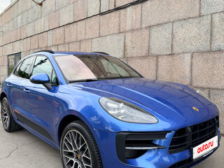 2019 Porsche Macan S I Рестайлинг, синий, 5200000 рублей, вид 2