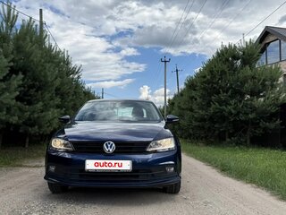 2016 Volkswagen Jetta VI Рестайлинг, синий, 1540000 рублей, вид 3