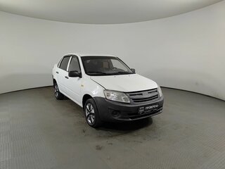 2013 Lada (ВАЗ) Granta I, белый, 225000 рублей, вид 3