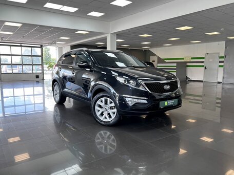 2014 Kia Sportage III Рестайлинг, чёрный, 1325000 рублей, вид 5