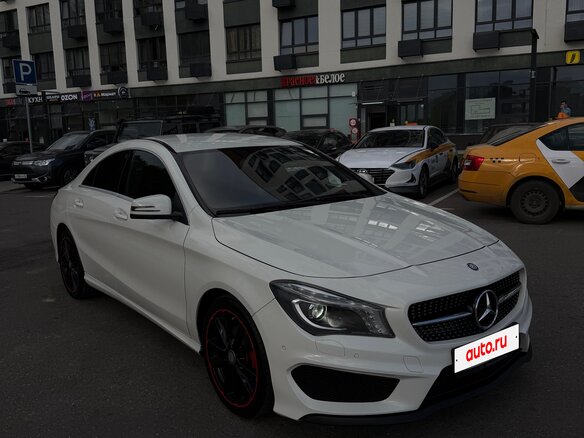 2015 Mercedes-Benz CLA 200 I (C117, X117), белый, 1680000 рублей - вид 1