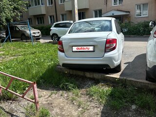 2022 Lada (ВАЗ) Granta I Рестайлинг, белый, 640000 рублей, вид 2