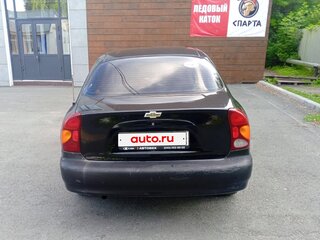 2007 Chevrolet Lanos I, чёрный, 150000 рублей, вид 3