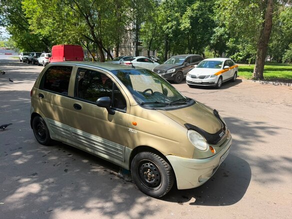 2006 Daewoo Matiz I Рестайлинг, бежевый - вид 4