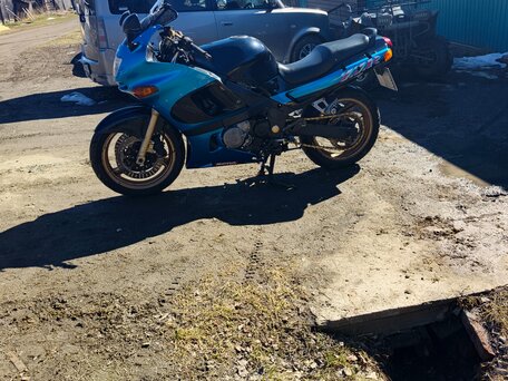 1995 Kawasaki ZZR 400, чёрный, 220000 рублей, вид 3