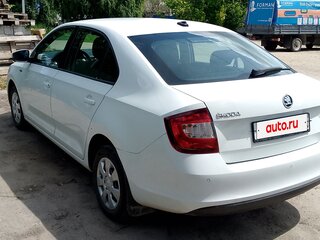 2019 Skoda Rapid I Рестайлинг, белый, 1300000 рублей, вид 4