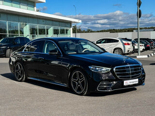 2022 Mercedes-Benz S-Класс 400 d 4MATIC VII (W223), чёрный, 7485015 рублей, вид 3