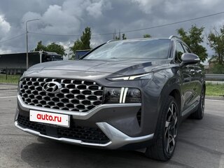 2020 Hyundai Santa Fe IV Рестайлинг, серый, 3850000 рублей, вид 2