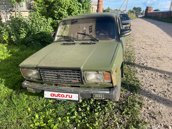 2008 Lada (ВАЗ) 2107, зелёный
