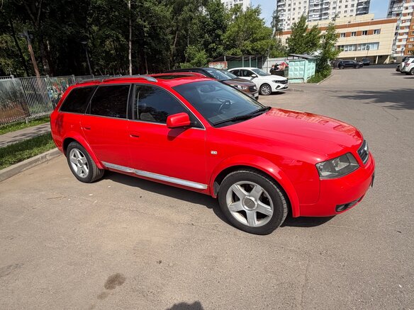 2001 Audi A6 allroad I (C5), красный, 950000 рублей - вид 5