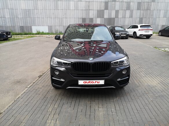 2018 BMW X4 20i I (F26), серый - вид 3