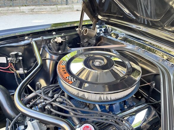 1966 Ford Mustang I, чёрный, 11000000 рублей - вид 12