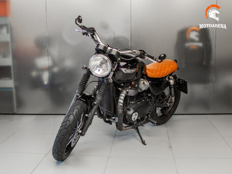 2016 Triumph Bonneville T120, зелёный, 876535 рублей, вид 3