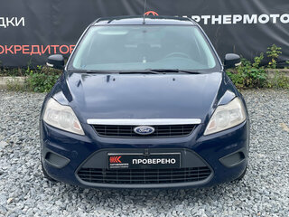 2009 Ford Focus II Рестайлинг, синий, 499000 рублей, вид 2