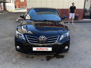 2010 Toyota Camry VI (XV40) Рестайлинг, чёрный, 1550000 рублей, вид 2