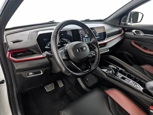 2023 Geely Coolray (Binyue Cool) I Рестайлинг, белый - вид 14
