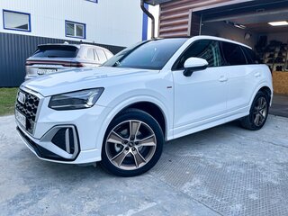 2021 Audi Q2 L 35 TFSI I Рестайлинг, белый, 2650000 рублей, вид 1