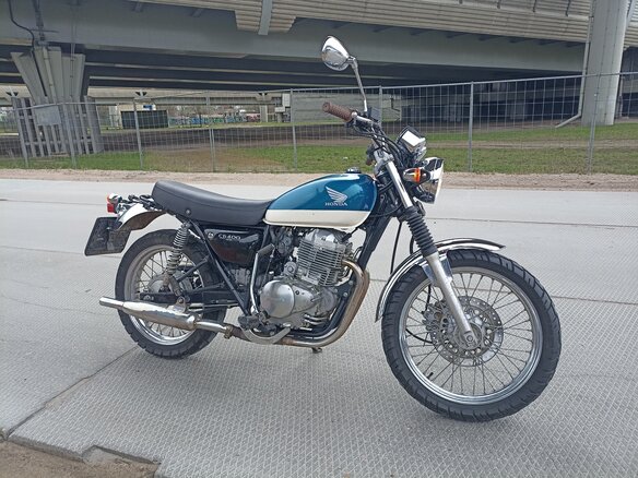 2005 Honda CB 400SS, зелёный, 270000 рублей