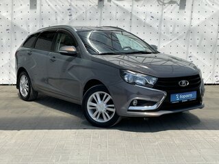 2017 Lada (ВАЗ) Vesta SW I, голубой, 900000 рублей, вид 3