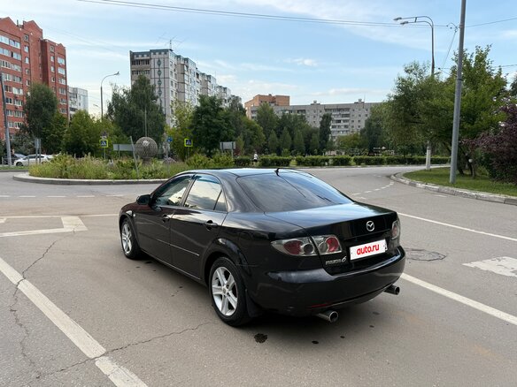 2007 Mazda 6 I (GG) Рестайлинг, чёрный - вид 7