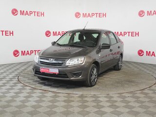 2018 Lada (ВАЗ) Granta I, золотистый, 737000 рублей, вид 1