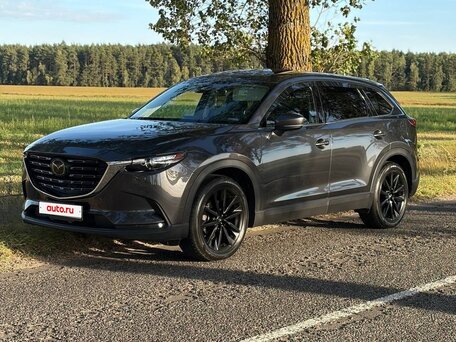 2022 Mazda CX-9 II Рестайлинг, серый, 2650000 рублей, вид 3