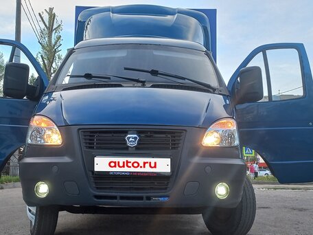 2007 ГАЗ ГАЗель (33023/330273) Фермер, синий, 900000 рублей, вид 2