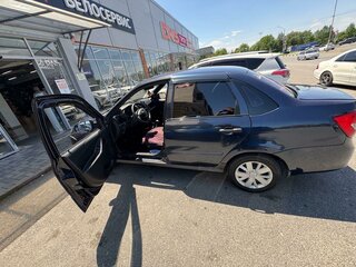 2012 Lada (ВАЗ) Granta I, синий, 390000 рублей, вид 4