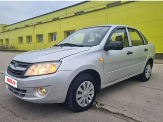 2012 Lada (ВАЗ) Granta I, серебристый, 400000 рублей, вид 5