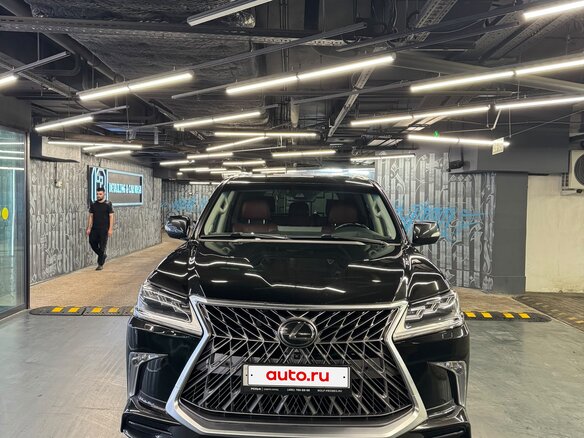2020 Lexus LX 570 III Рестайлинг 2, чёрный, 8525000 рублей - вид 2