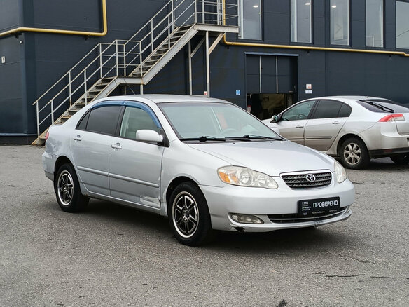 2006 Toyota Corolla IX (E120, E130) Рестайлинг, серебристый, 588600 рублей - вид 2