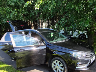 2020 Lada (ВАЗ) Vesta SW I, чёрный, 1220000 рублей, вид 5